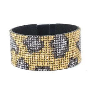 Rhinestone Leopard Magnetic Clasp NWT